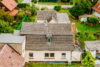 Blick Richtung Straße - Ein- oder Zweifamilienhaus mit Garage, Werkstatt, Terrasse u.v.m. in zentraler Lage von Rehfelde